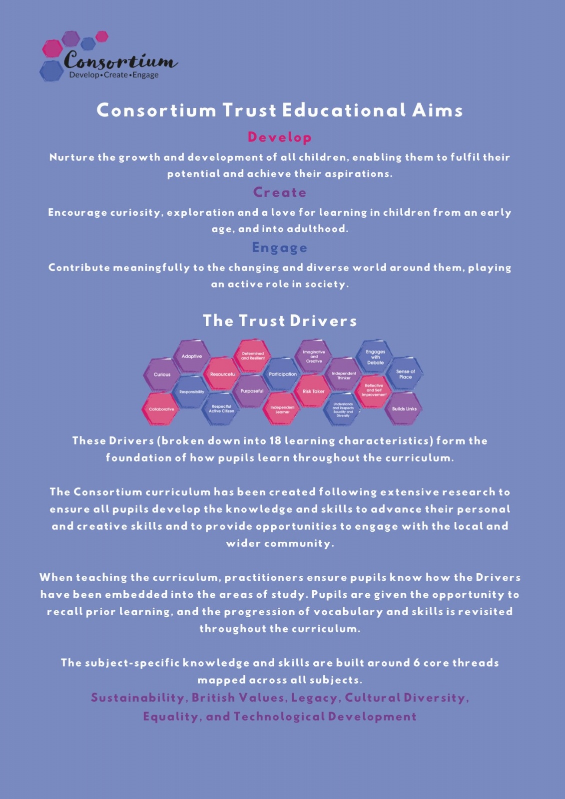 Consortium Trust Educational Aims